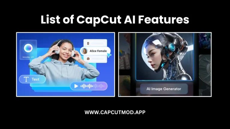 List of CapCut AI Features in