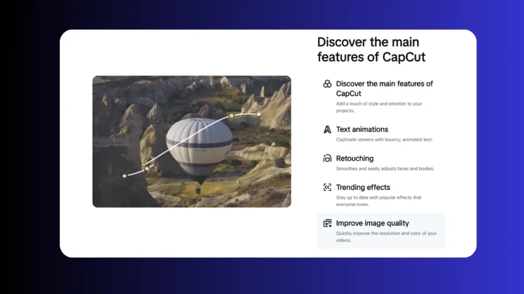 Discover the Main Features of CapCut